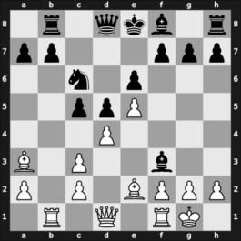 1958 GBR Ch 45th – Round 2.9 – Holmes, Richard F – 0-1 – Cafferty, Bernard – G14