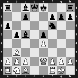 1958 GBR Ch 45th – Round 3.12 – Sergeant, Edward – 1/2-1/2 – Gibbs, Peter Campbell – G17
