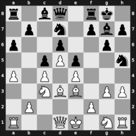 1958 GBR Ch 45th – Round 7.5 – Horseman, Derek Geoffrey – 1/2-1/2 – Mardle, Denis – G49