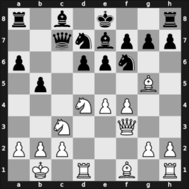 1958 GBR Ch 45th – Round 8.4 – Wade, Robert G – 1/2-1/2 – Horseman, Derek Geoffrey – G56