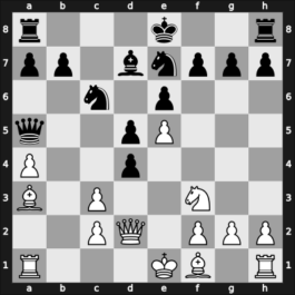 1958 GDR Ch Schkopau GER – Round 1 – Fiensch, Guenter – 0-1 – Franz, Joachim – G3