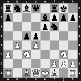 1958 GDR Ch Schkopau GER – Round 2 – Golz, Werner – 0-1 – Fiensch, Guenter – G9