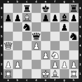 1958 GDR Ch Schkopau GER – Round 3 – Keller-Hermann, Edith – 1/2-1/2 – Breustedt, Werner – G16