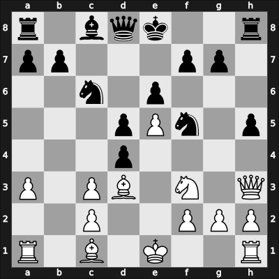 1958 GDR Ch Schkopau GER – Round 3 – Dorawa, Bernhard – 1/2-1/2 – Uhlmann, Wolfgang – G19