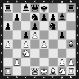 1958 GDR Ch Schkopau GER – Round 4 – Golz, Werner – 0-1 – Raetsch, Heinz – G21