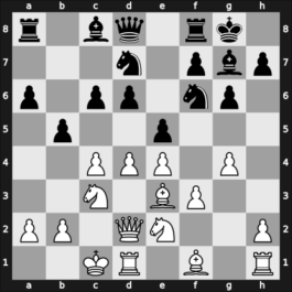 1958 GDR Ch Schkopau GER – Round 5 – Kahn, Manfred – 1/2-1/2 – Handel, Horst – G27