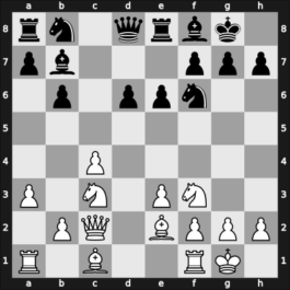 1958 GDR Ch Schkopau GER – Round 6 – Keller-Hermann, Edith – 0-1 – Raetsch, Heinz – G34