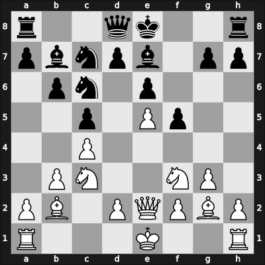 1958 GDR Ch Schkopau GER – Round 6 – Franz, Joachim – 1-0 – Kahn, Manfred – G36