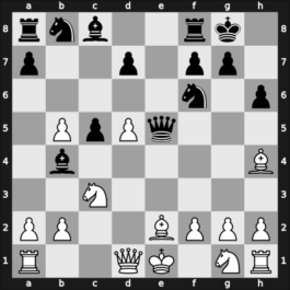 1958 GDR Ch Schkopau GER – Round 7 – Starck, Bodo – 1-0 – Keller-Hermann, Edith – G40