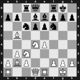 1958 GDR Ch Schkopau GER – Round 8 – Brandenburg, J – 1-0 – Kahn, Manfred – G48