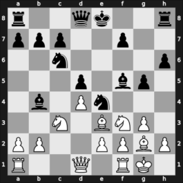 1958 GDR Ch Schkopau GER – Round 10 – Golz, Werner – 1-0 – Kunz, Horst – G56