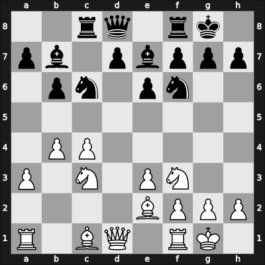 1958 GDR Ch Schkopau GER – Round 13 – Kahn, Manfred – 1/2-1/2 – Starck, Bodo – G78