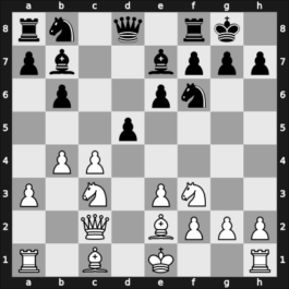 1958 GDR Ch Schkopau GER – Round 14 – Keller-Hermann, Edith – 1-0 – Handel, Horst – G83