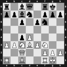 1958 HUN Ch – Round 1 – Szabo, Laszlo – 1/2-1/2 – Flesch, János – G1