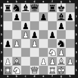 1958 HUN Ch – Round 2 – Portisch, Lajos – 1-0 – Haag, Ervin – G2