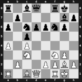 1958 HUN Ch – Round 11 – Florian, Tibor – 1/2-1/2 – Szabo, Laszlo – G10