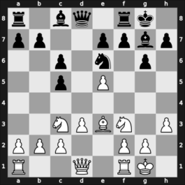 1958 HUN Ch – Round 14 – Forintos, Gyozo V – 1-0 – Portisch, Lajos – G13
