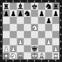 1958 HUN Ch 13th – Round 1 – Tipary, Lajos – 0-1 – Ozsvath, Andras – G4