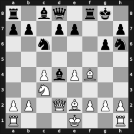 1958 HUN Ch 13th – Round 1 – Szily, Jozsef – 1-0 – Gasztonyi, Endre – G6
