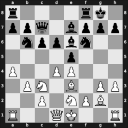 1958 HUN Ch 13th – Round 3 – Borloy, Karoly – 1-0 – Koberl, Ferenc – G26