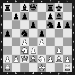 1958 HUN Ch 13th – Round 4 – Koberl, Ferenc – 1-0 – Szilagyi, Gyorgy Laszlo – G29