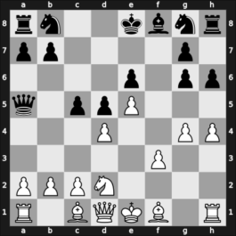 1958 HUN Ch 13th – Round 4 – Florian, Tibor – 1-0 – Tipary, Lajos – G34