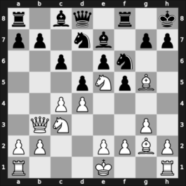 1958 HUN Ch 13th – Round 5 – Forintos, Gyozo V – 0-1 – Honfi, Karoly – G37