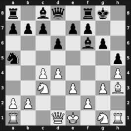 1958 HUN Ch 13th – Round 5 – Laszlo, Deli – 0-1 – Ozsvath, Andras – G38