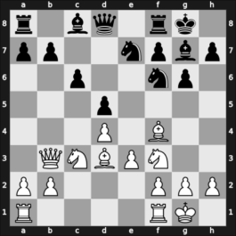 1958 HUN Ch 13th – Round 6 – Gasztonyi, Endre – 0-1 – Szilagyi, Gyorgy Laszlo – G46