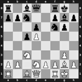 1958 HUN Ch 13th – Round 7 – Szilagyi, Gyorgy Laszlo – 1/2-1/2 – Lengyel, Levente – G57