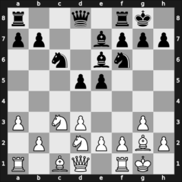 1958 HUN Ch 13th – Round 9 – Laszlo, Deli – 0-1 – Kluger, Gyula – G71