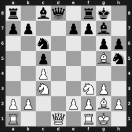 1958 HUN Ch 13th – Round 10 – Portisch, Lajos – 1-0 – Szilagyi, Gyorgy Laszlo – G80