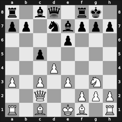 1958 HUN Ch 13th – Round 10 – Lengyel, Levente – 1/2-1/2 – Barcza, Gedeon – G83