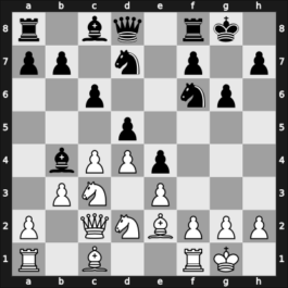 1958 HUN Ch 13th – Round 11 – Koberl, Ferenc – 0-1 – Honfi, Karoly – G90