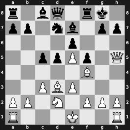 1958 HUN Ch 13th – Round 12 – Tipary, Lajos – 1-0 – Hajtun, Jozsef – G102