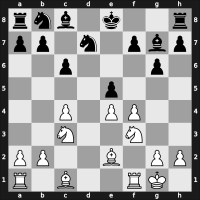 1958 HUN Ch 13th – Round 13 – Szilagyi, Gyorgy Laszlo – 1/2-1/2 – Bilek, Istvan – G110