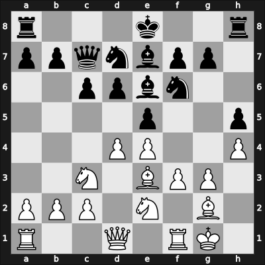 1958 HUN Ch 13th – Round 14 – Kluger, Gyula – 1-0 – Koberl, Ferenc – G117