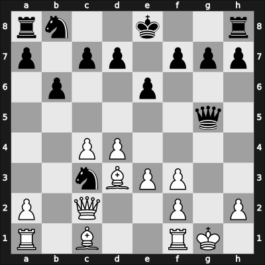 1958 HUN Ch 13th – Round 15 – Lengyel, Levente – 1/2-1/2 – Portisch, Lajos – G128