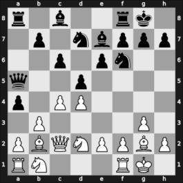 1958 Budapest (HUN Ch 13th) – Round 16 – Laszlo, Deli – 1/2-1/2 – Hajtun, Jozsef – G140