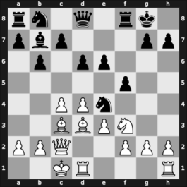 1958 HUN Ch 13th – Round 17 – Gasztonyi, Endre – 0-1 – Bilek, Istvan – G143
