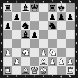 1958 Budapest (HUN Ch 13th) – Round 18 – Florian, Tibor – 1/2-1/2 – Honfi, Karoly – G149