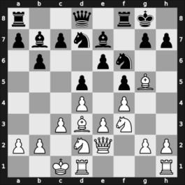 1958 HUN Ch 13th – Round 18 – Tipary, Lajos – 0-1 – Gasztonyi, Endre – G151