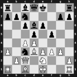 1958 HUN Ch 13th – Round 19 – Lengyel, Levente – 0-1 – Tipary, Lajos – G160