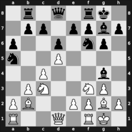 1958 HUN Ch 13th – Round 19 – Gasztonyi, Endre – 1-0 – Varnusz, Egon – G161