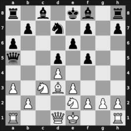 1958 HUN Ch 14th – Round 1 – Filep, Tibor – 1/2-1/2 – Sandor, Bela – G2
