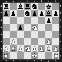 1958 HUN Ch 14th – Round 2 – Barcza, Gedeon – 1-0 – Dely, Peter – G5