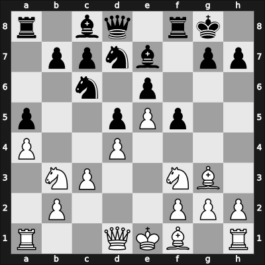 1958 HUN Ch 14th – Round 3 – Pogats, Jozsef Jr. – 1/2-1/2 – Sallay, Roland – G7