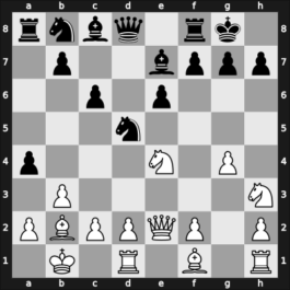 1958 HUN Ch 14th – Round 9 – Barczay, Laszlo – 1-0 – Sallay, Roland – G22