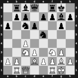 1958 HUN Ch 14th – Round 12 – Barcza, Gedeon – 1-0 – Barczay, Laszlo – G31