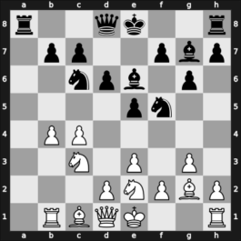 1958 HUN Ch 14th – Round 15 – Barczay, Laszlo – 1-0 – Forintos, Gyozo V – G38